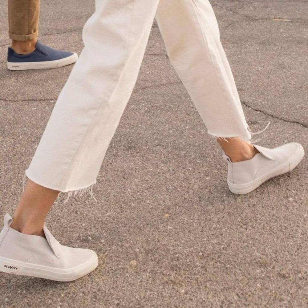 SeaVees Huntington middie suede slip on sneaker